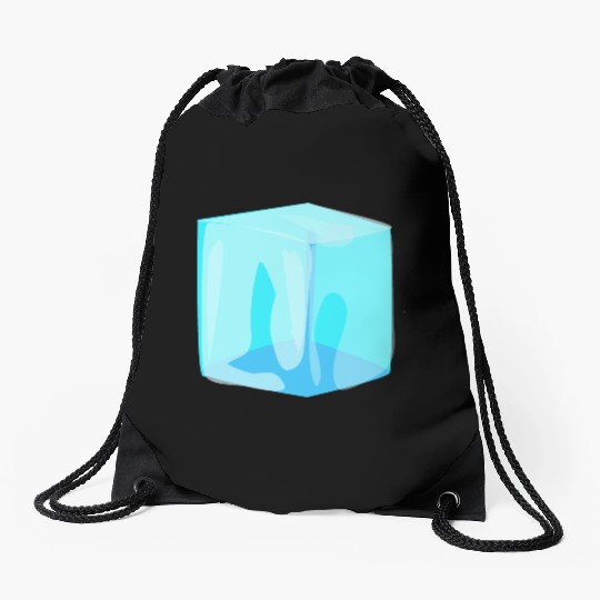 Ice Cube Drawstring Bags