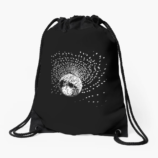 Disco ball Drawstring Bags