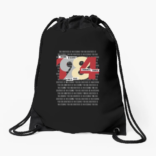 George Orwell - Nineteen Eighty-Four Drawstring Bags