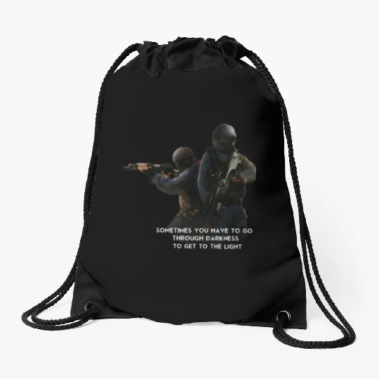 military design Drawstring Bags