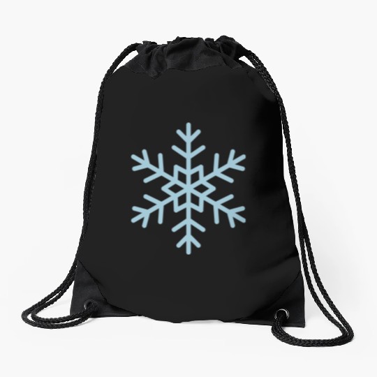 snowflake Drawstring Bags