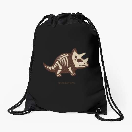 Triceratops Drawstring Bags