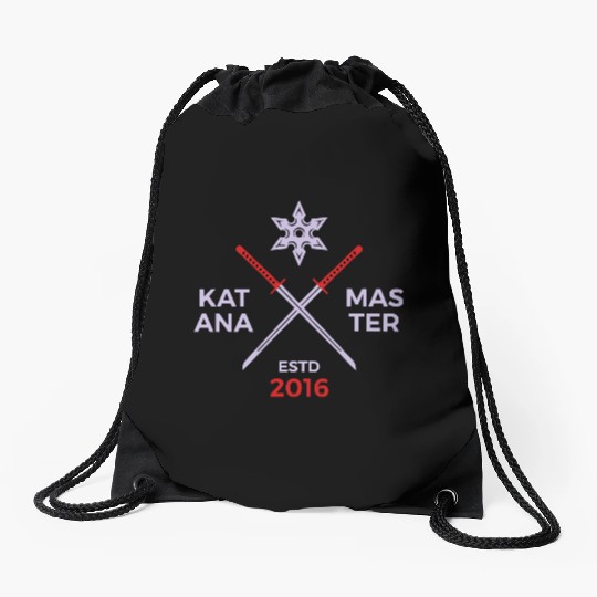 Katana Logo Drawstring Bags