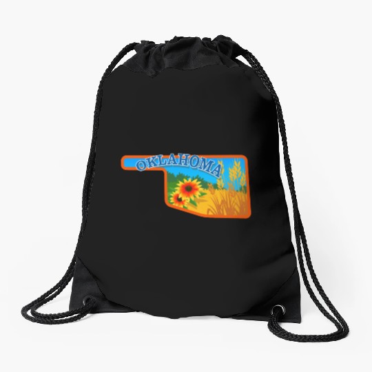 Oklahoma Drawstring Bags