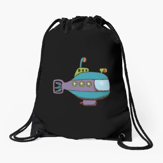 submarine Drawstring Bags