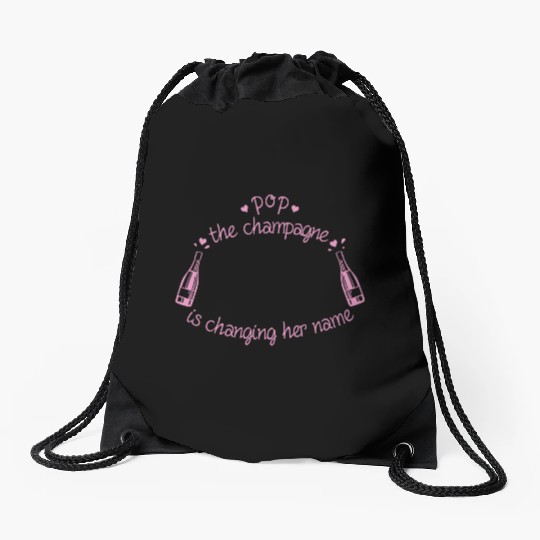 Champagne Drawstring Bags