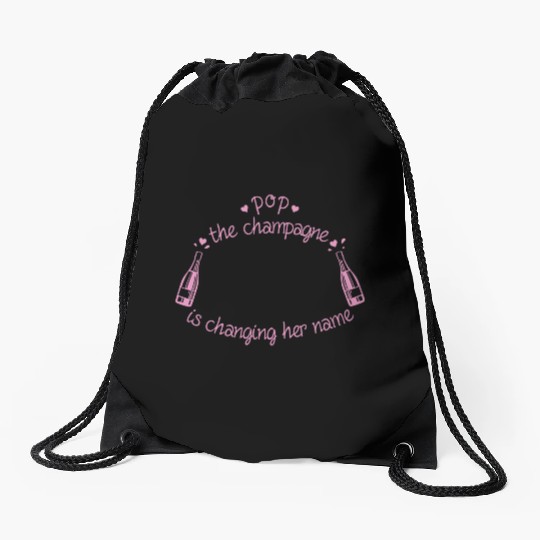 Champagne Drawstring Bags