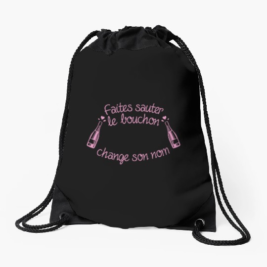 Champagne Drawstring Bags