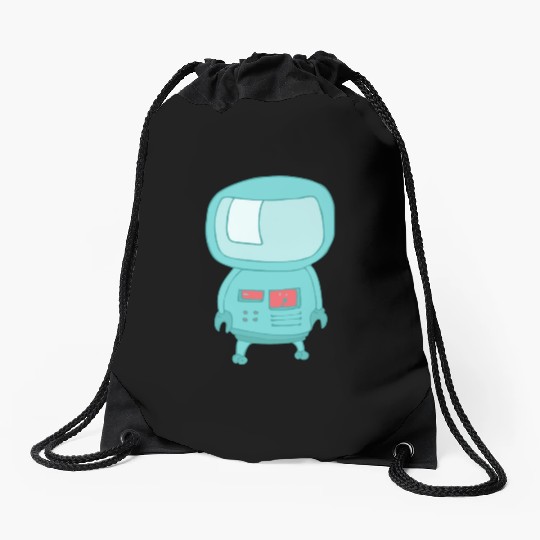 37 robot 43 png vectorstock 4842445 Drawstring Bags