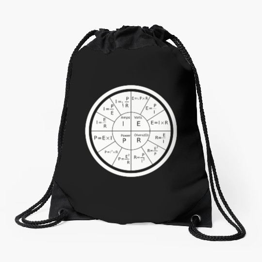 Electrical - Ohm's Law Electrical Engineering Drawstring Bags