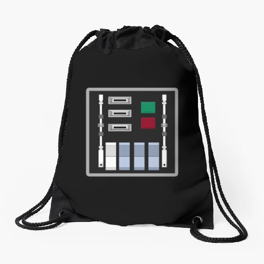 Darth Vader Control Panel - A New Hope Drawstring Bags