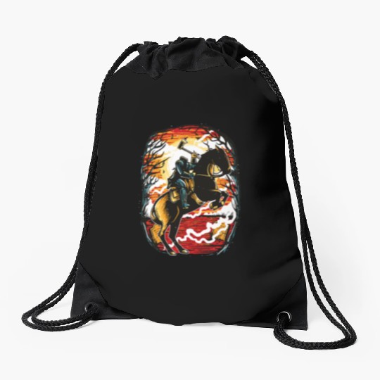 Headless Horseman Drawstring Bags