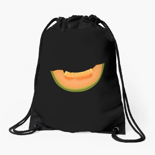 melon melone watermelon wassermelone veggie gemues Drawstring Bags