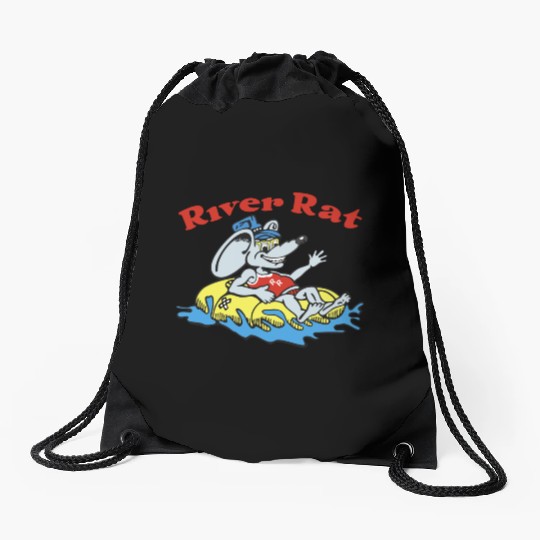 River Rat Swim Drawstring Bags
