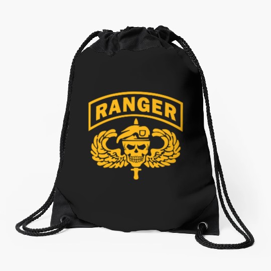 US Army Ranger Skull Drawstring Bags