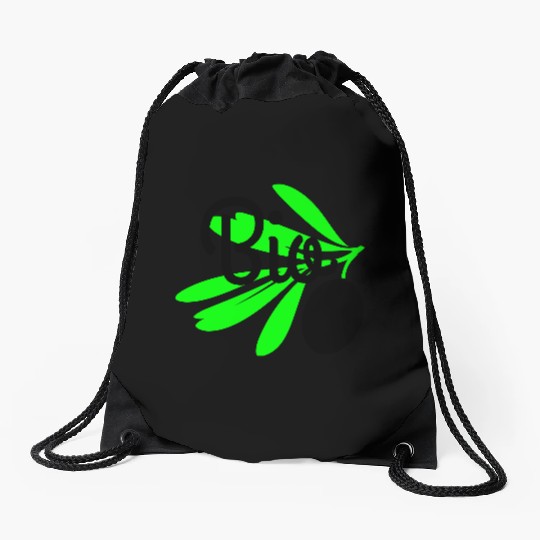 Bio olive branch Drawstring Bags