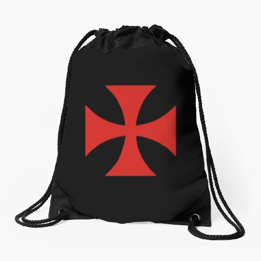 Knights Templar Funny Drawstring Bags