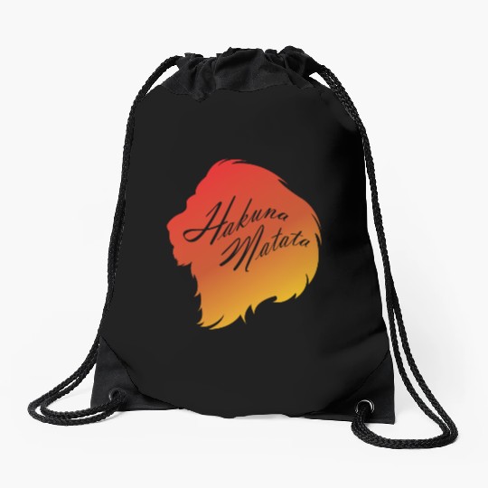 Hakuna Matata Drawstring Bags