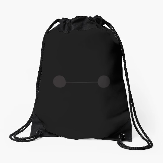 Disney Movie Big Hero 6 Baymax Eyes Drawstring Bags Illuminati