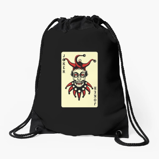 Joker Card Drawstring Bags