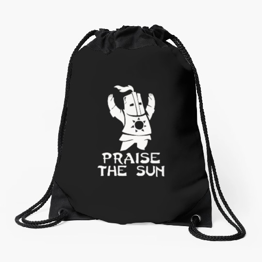PRAISE THE SUN Drawstring Bags