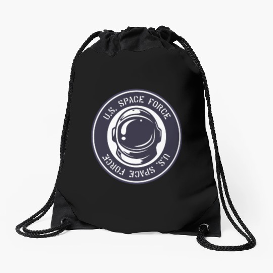 Space Force Drawstring Bags