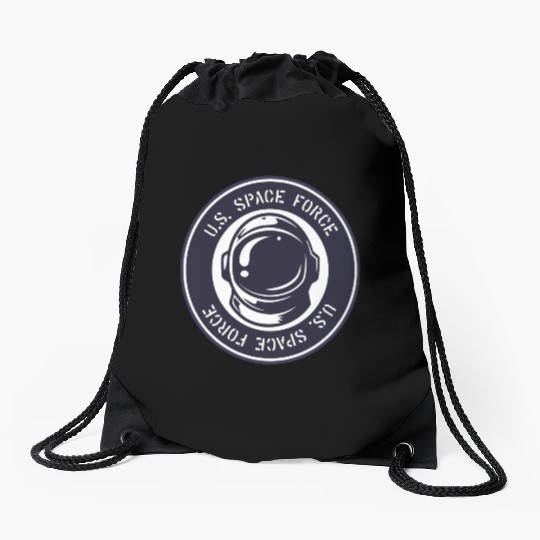 Space Force Drawstring Bags