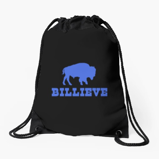 Bills Mafia BillieveShirt - Buffalo Football Drawstring Bags