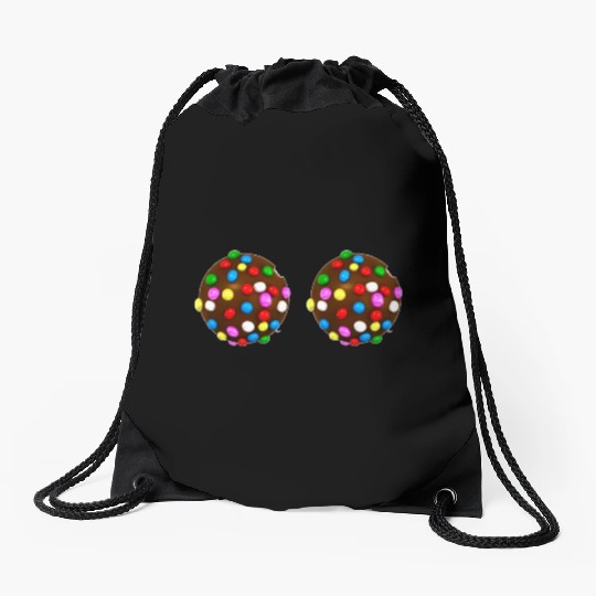 candy crush Drawstring Bags