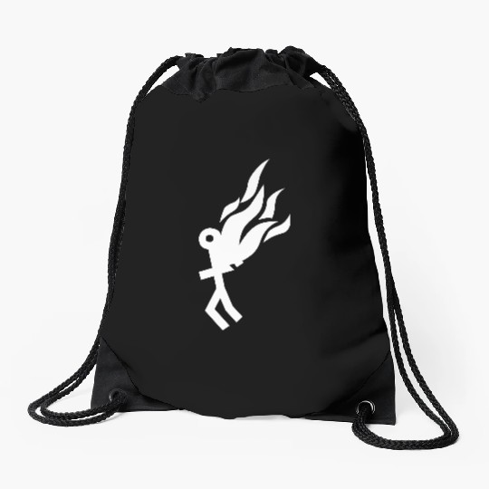 Burning Man Drawstring Bags
