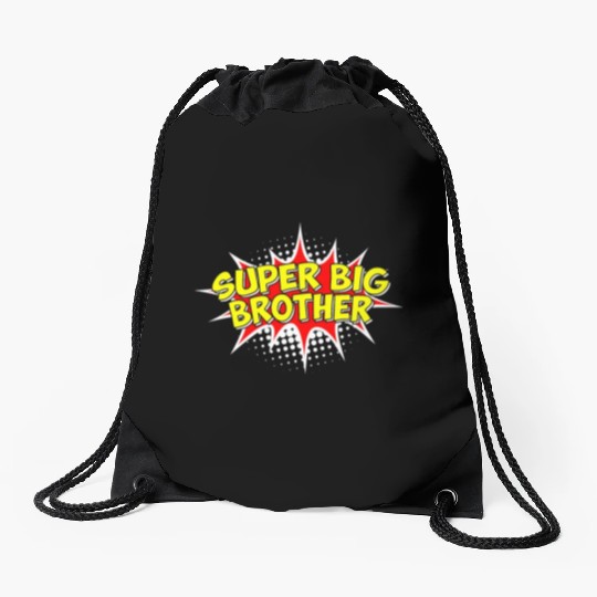 Super Big Brother Drawstring Bags