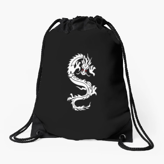 CHINESE DRAGON MMA Drawstring Bags