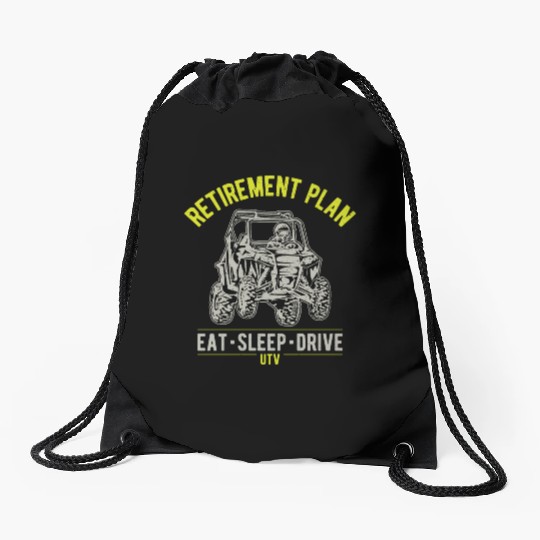 UTV SxS Retirement Plan Drawstring Bags