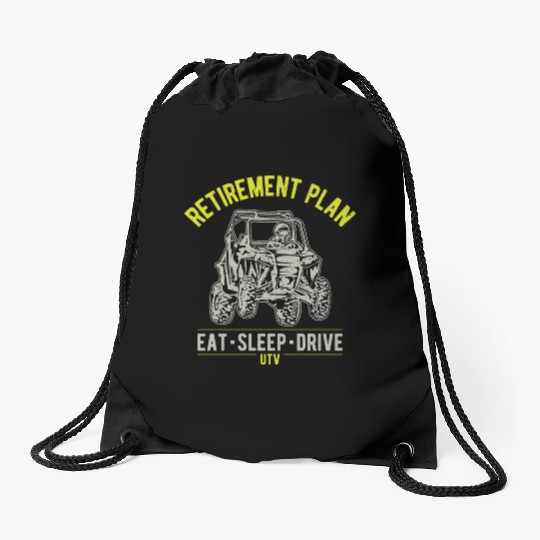UTV SxS Retirement Plan Drawstring Bags