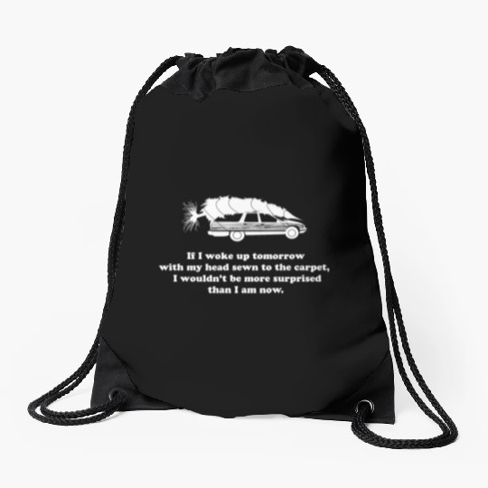 Griswold Christmas Vacation Drawstring Bags