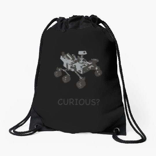 Curiosity Mars Rover Drawstring Bags