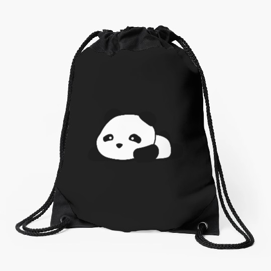 Panda kawaii Drawstring Bags