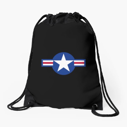US Air Force Cockade funny Drawstring Bags