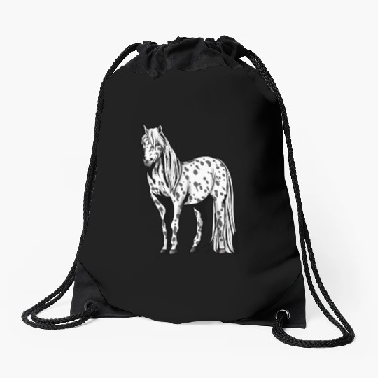 Appaloosa Horse Riding Present gift Pony Girl Drawstring Bags