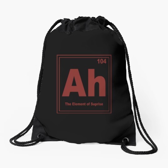 The Element Of Surprise AH Drawstring Bags