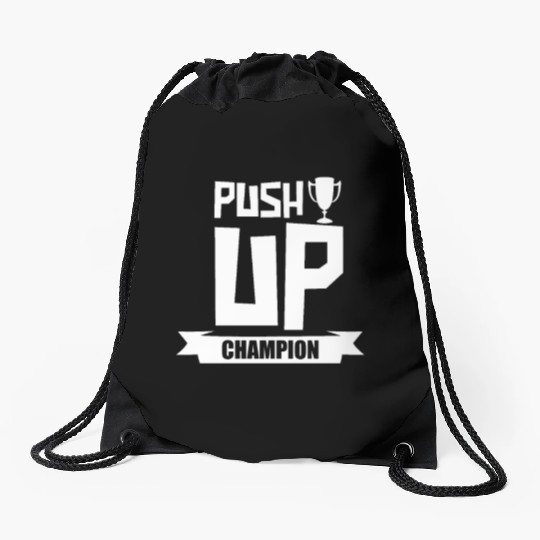 Body Weight Push Up Push Postal Service Fitness Gym Drawstring Bags