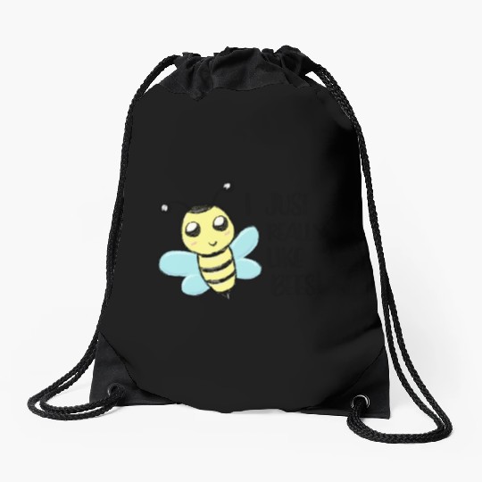 I just really like Bees Love Bee Beekeeper Drawstring Bags