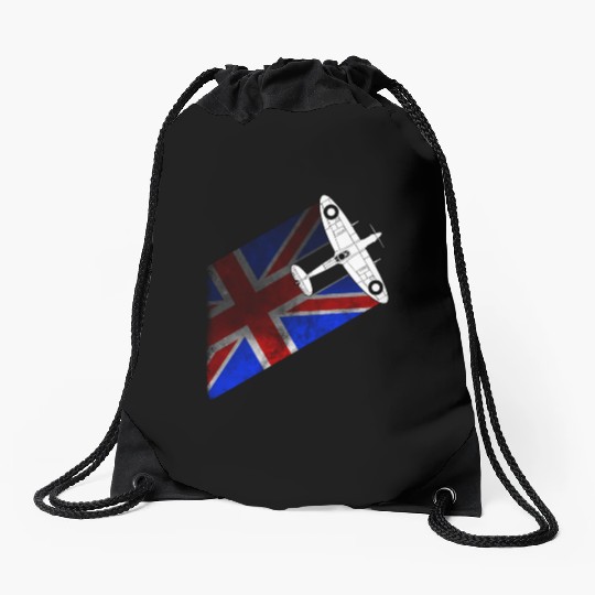 Spitfire UK Flag Mk.1 RAF British WWII Drawstring Bags