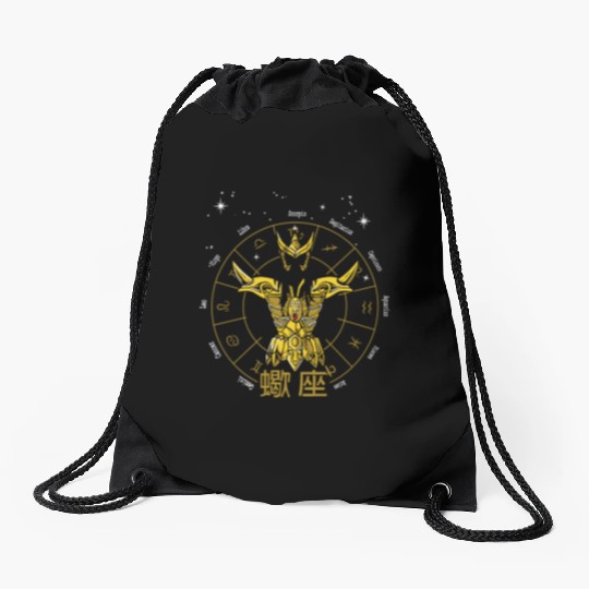SCORPIO GOLD CLOTH - SAINT SEIYA Drawstring Bags