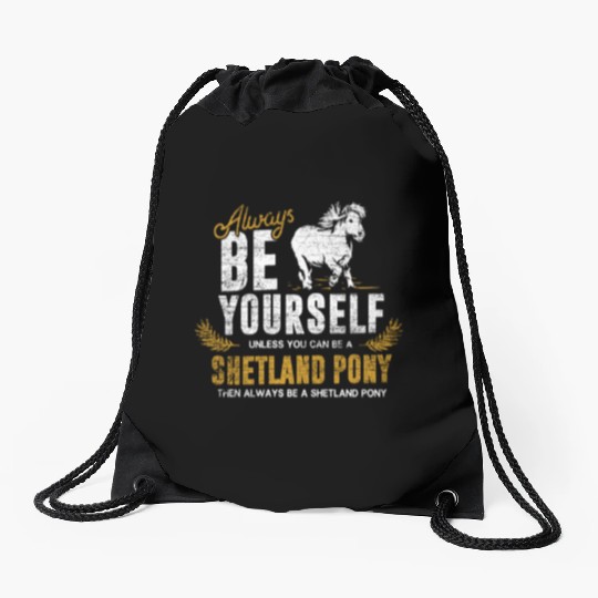 Shetland Pony Gift Drawstring Bags