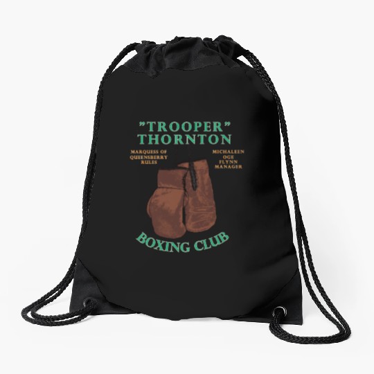 Trooper Thornton Boxing Club Drawstring Bags