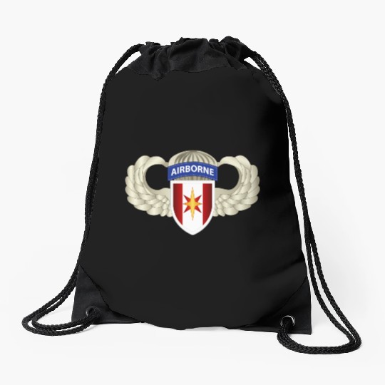 Army 44th Medical Brigade Wings Drawstring Bags