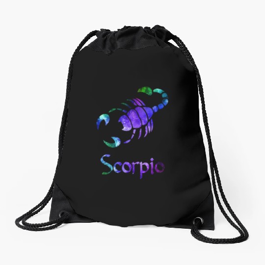 Scorpio Drawstring Bags