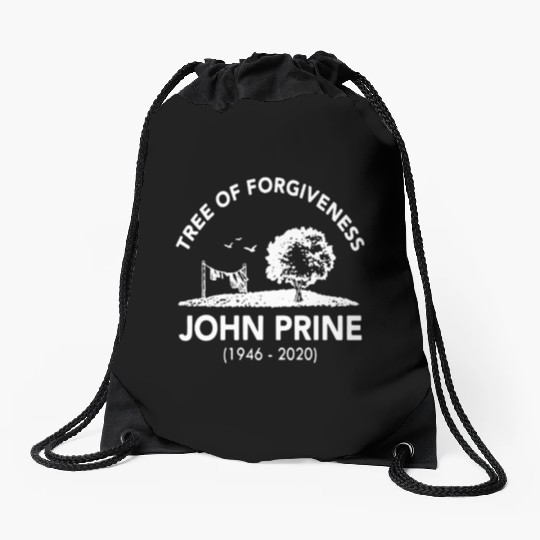 john prine Drawstring Bags