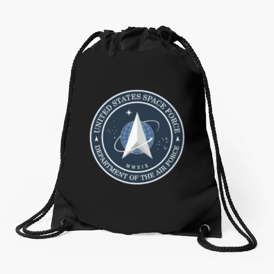 New Space Force Logo 2020 USSF Drawstring Bags